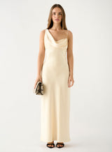 Zest Midi Dress - Lemon