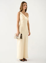 Zest Midi Dress - Lemon