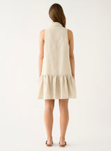 Olivia Mini Dress - Natural