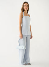 Olivia Halter Top - Ice Blue