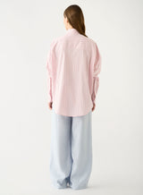 Bayview Stripe Shirt - Pink Stripe