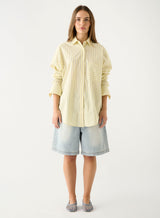 Bayview Stripe Shirt - Lemon Stripe