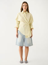 Bayview Stripe Shirt - Lemon Stripe