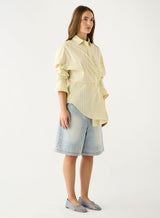 Bayview Stripe Shirt - Lemon Stripe