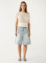 Bayview Knit Top - White