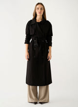 Avenue Trench Coat - Black