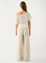 Bayview Knit Top - White