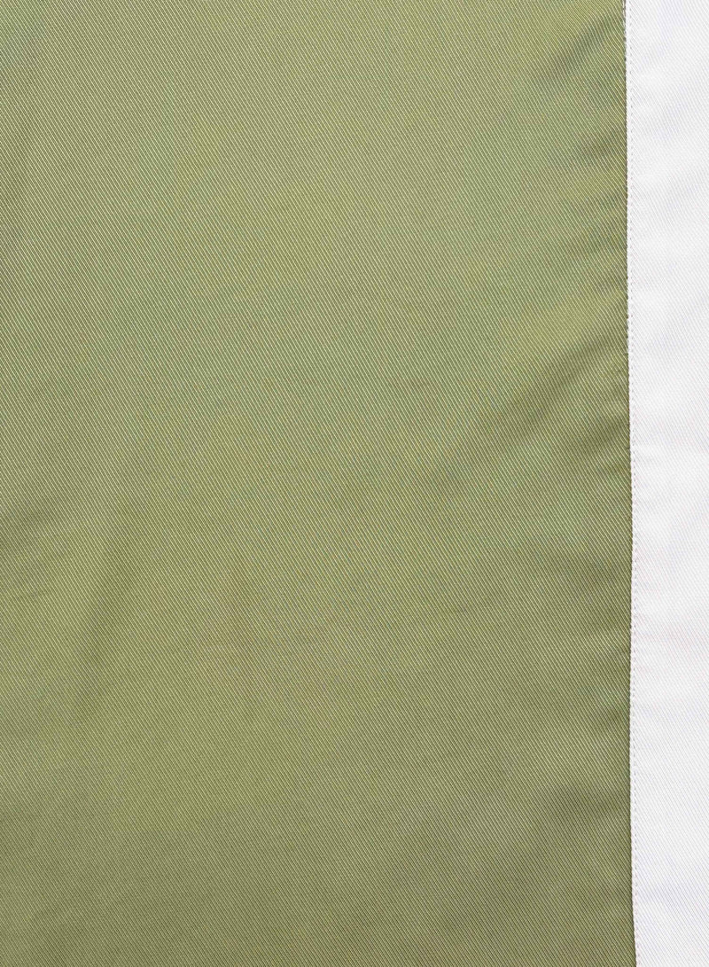 Monochrome Dress -Sage/Cream