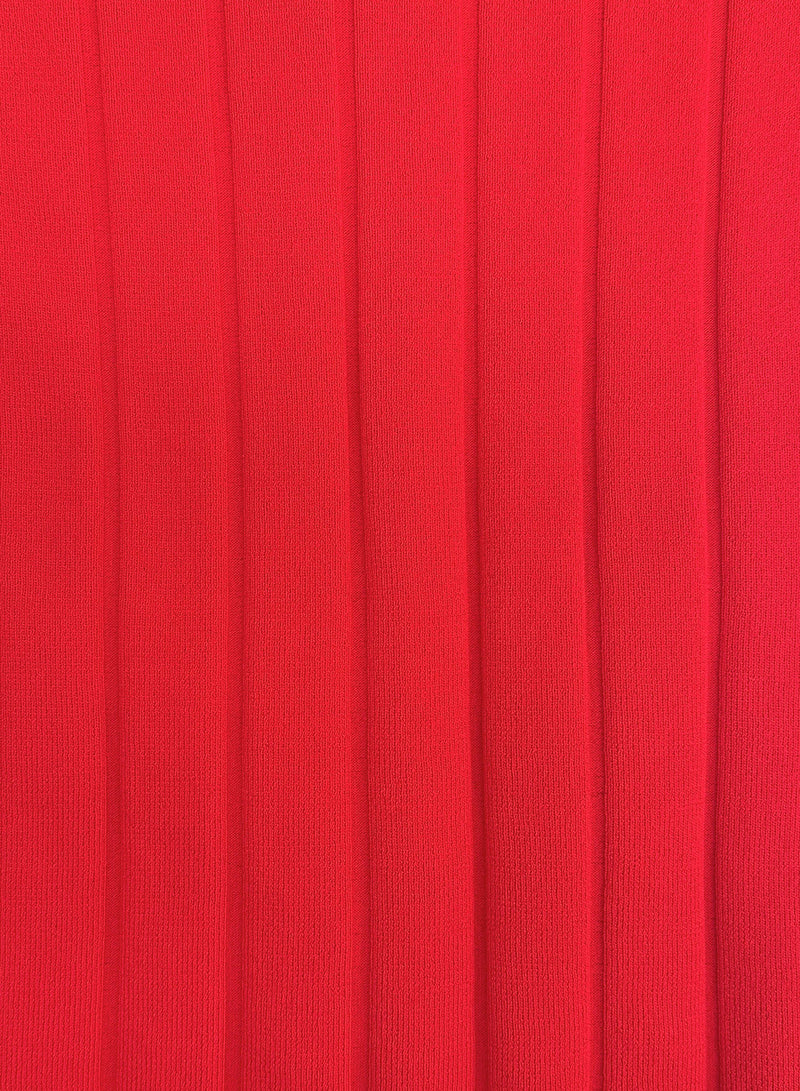 Avenue Button Sweater - Fire