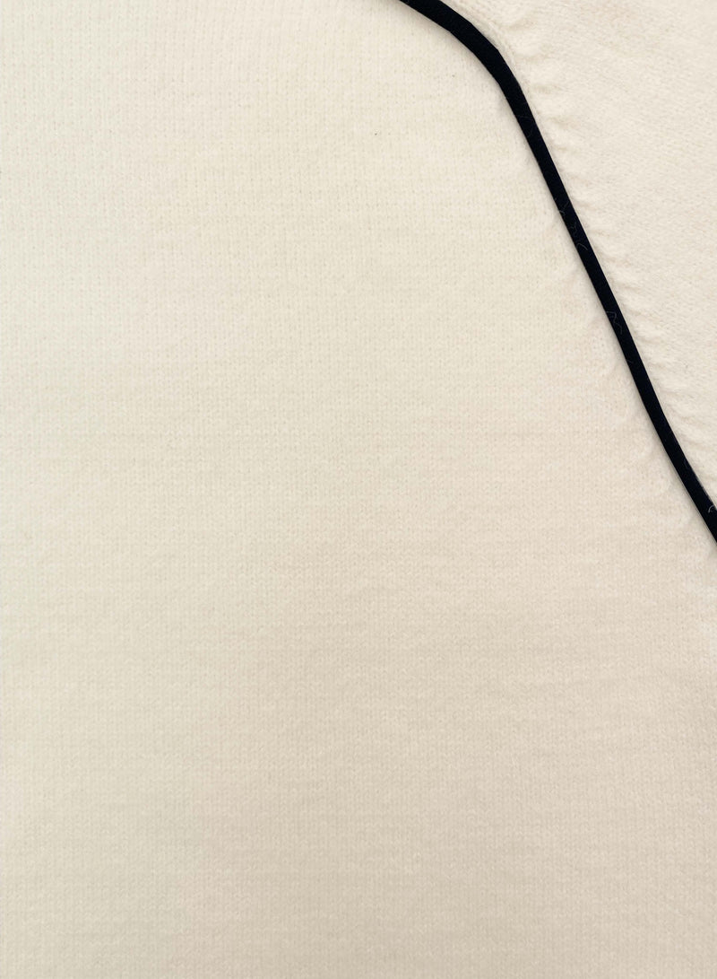 Weekender Sweater - Ivory/Black