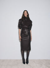 Forme Skirt - Chocolate
