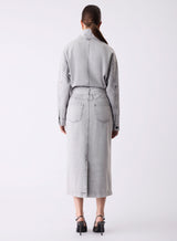 Concord Denim Dress - Grey Denim