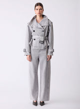 Concord Denim Jacket - Grey Denim