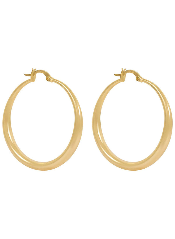 Greta Hoop Earrings Gold