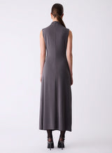 Layout Dress - Charcoal