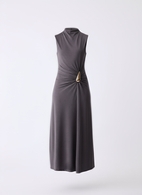 Layout Dress - Charcoal