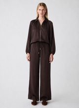 Mercer Bomber Jacket - Dark Chocolate