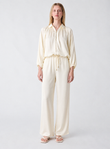 Mercer Bomber Jacket - Ivory