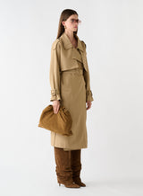 Metro Trench Coat - Camel