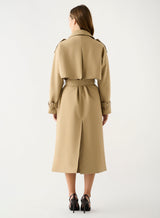 Metro Trench Coat - Camel
