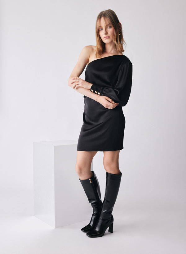 Satelite Asymmetric Dress