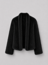 Ora Fur Jacket -Black