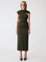 Pause Dress - Khaki