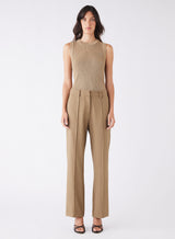 Rebound Knit Tank - Olive