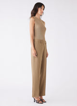 Rebound Knit Tank - Olive