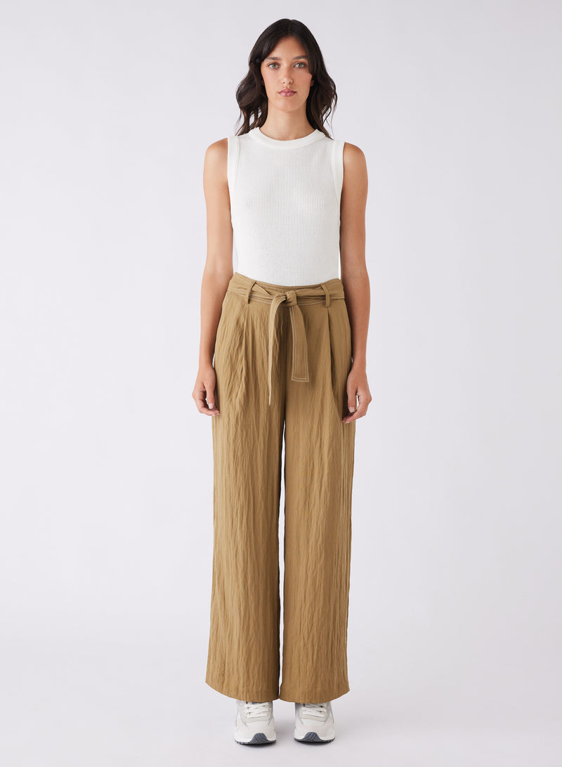 Rebound Knit Tank - Ivory