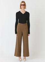 Sidewalk Knit Top Black