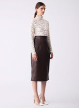 Formation Lace Top - Ivory