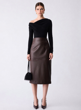 Pinnacle Knit Top - Black
