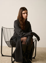 Reference Tailored Coat - Charcoal