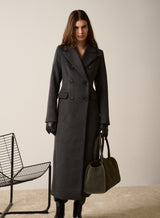 Reference Tailored Coat - Charcoal