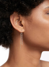 Chanel Earrings Silver