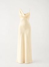 Zest Midi Dress - Lemon