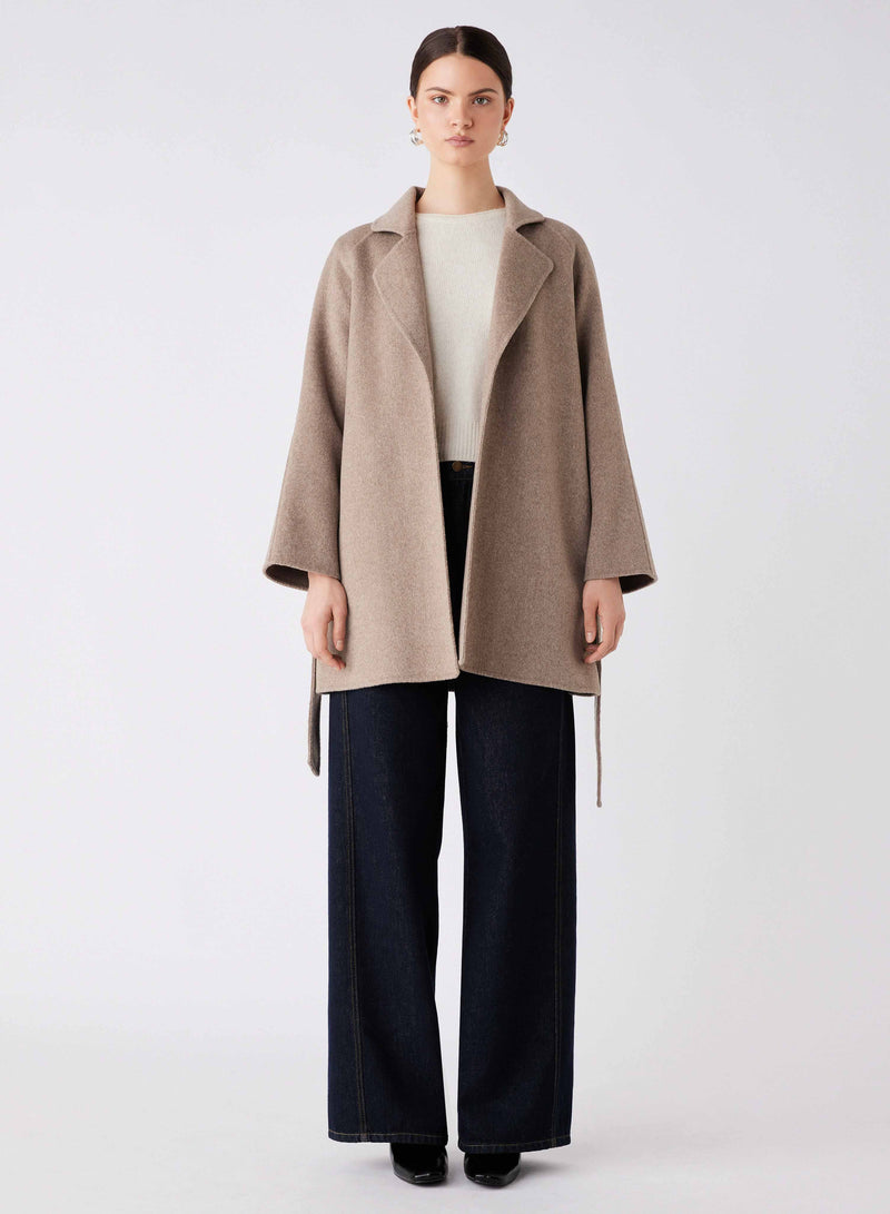 Adele Double Faced Wool Coat