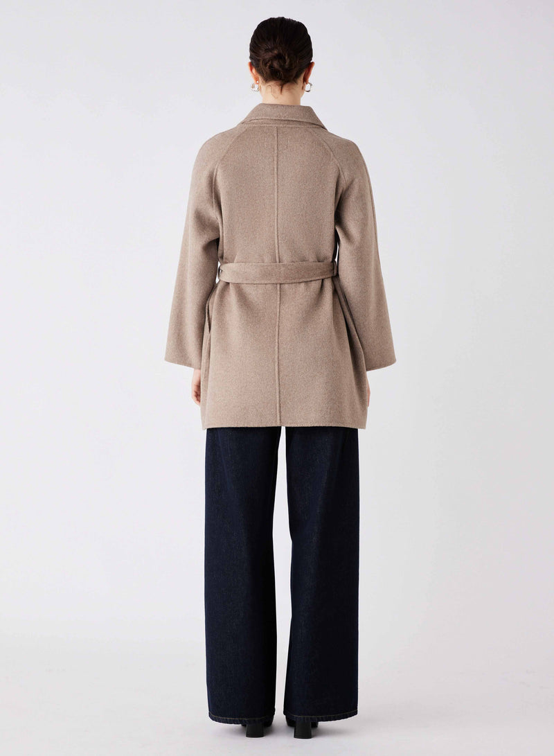 Adele Double Faced Wool Coat