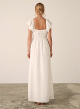 Amalfi Maxi Dress - White