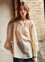Cannes Blouse - Ecru