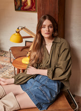 Aurora Shirt - Khaki