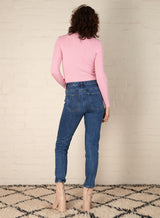 Rowie Scoop Neck Top - Peony