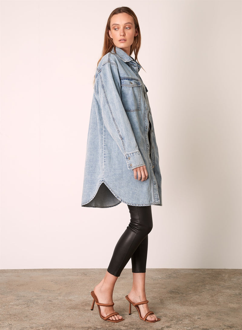 Dylan Shacket - Denim Blue
