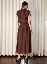 In The Arch Skirt - Chocolate