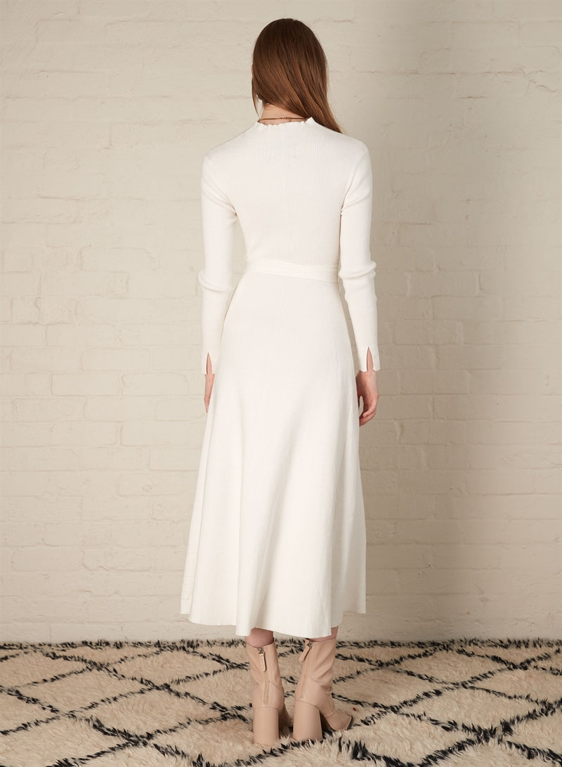 Cara Knit Dress - Natural