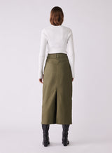Uptown Skirt - Khaki