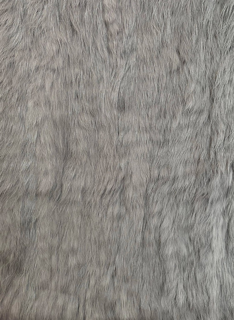 Assure Fur Vest - Silver