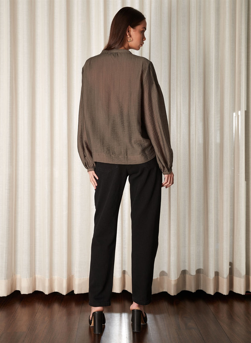 Clove Blouse - Dark Olive