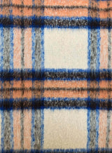 Encore Coat - Cobolt Check
